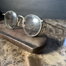 Antique 1940s American Optical FulVue Safety Goggles and Case