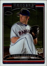 2006 Topps Chrome #324 John Koronka RC Rookie Card. rookie card picture
