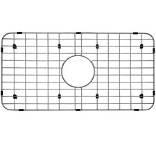 Serene Valley Sink Bottom Grid 24-1/8" x 12-5/8", Centered Drain with Corner