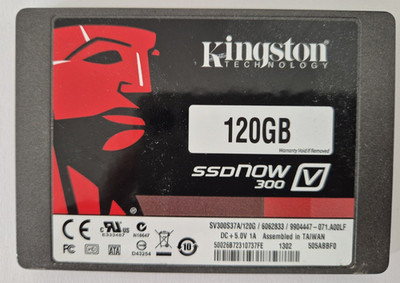 Kingston SSDNow V300 120GB 2,5'' SATA III 6G NAND MLC SV300S37A/120G
