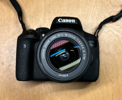 Canon EOS 750D 24.2 MP SLR-Digitalkamera w  Lens 18-55mm f/3.5-5.6