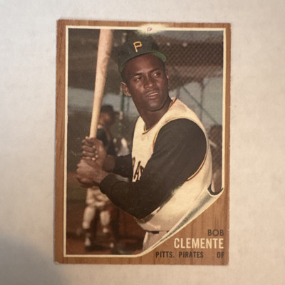 Topps 1962 Bob Clemente Pittsburgh Pirates #10 Base Set Baseball Card