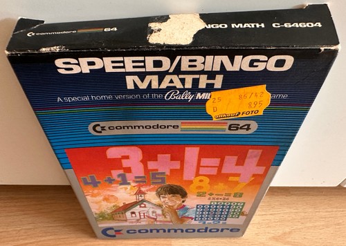SPEED/BINGO/MATH - Module De Jeux Commodore 64, Boîtier, OVP, Fonctionne - Picture 4 of 10