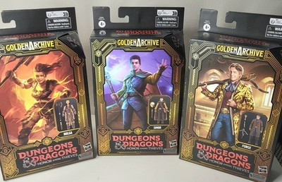 Hasbro Golden Archive Dungeons and Dragons - Simon, Holga and Forge New In Boxes