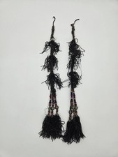 Uzbek Segusha Tassel Belly Dance Hair Piece 23" 2689
