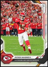 2026 Topps Now Card Presale Kansas City Chiefs Patrick Mahomes