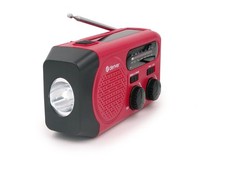 Inter Sales Denver SCR-2010 2000mAh Lithium Ion 3.7V Red AM/FM SCR2010