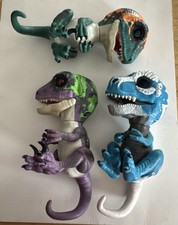 Wowwee Fingerlings Untamed Raptor T-Rex Dinosaurs Lot Of 3 Toys Dinos Tested
