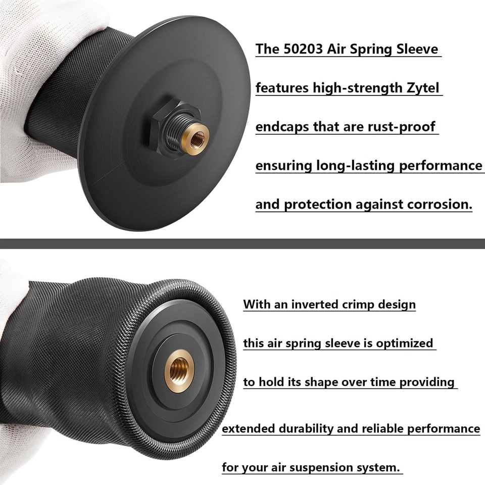 Kit de resorte neumático de repuesto para elevación neumática 50203 para suspensión neumática 58571 1 manga Foto 4 de 4