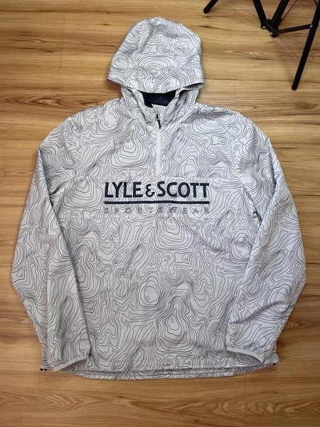 Men Lyle & Scott Jacket Black Polyester L
