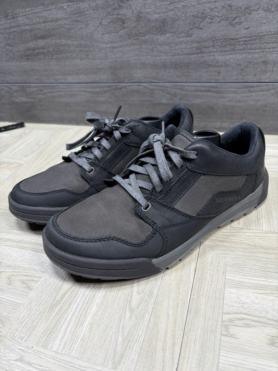 Merrell Berner Shift J91415 Lace Athletic Casual Shoes Black 