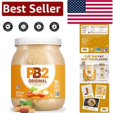 Healthy Powdered Peanut Butter - 2LB | 60 Calories, 6g Protein per Serving