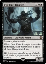 MTG Dire Fleet Ravager  - Outlaws of Thunder Junction Commander #132