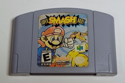 Super Smash Bros (Nintendo 64, 1999) N64 Authentic OEM Cartridge Tested Works 09