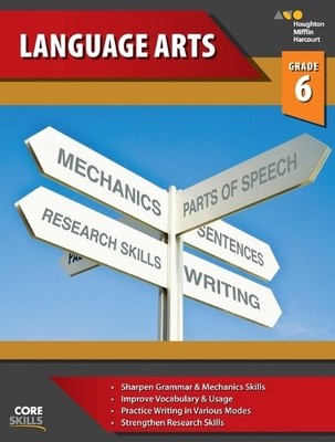 Core Skills Language Arts Workbook Grade 6 (Taschenbuch) Core Skills Lang Arts