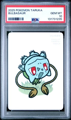 2025 POKEMON TARUKA BULBASAUR PSA 10