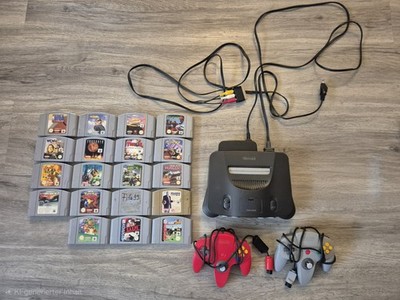 Nintendo 64 Konsole  2 Controller & 19 Spiele