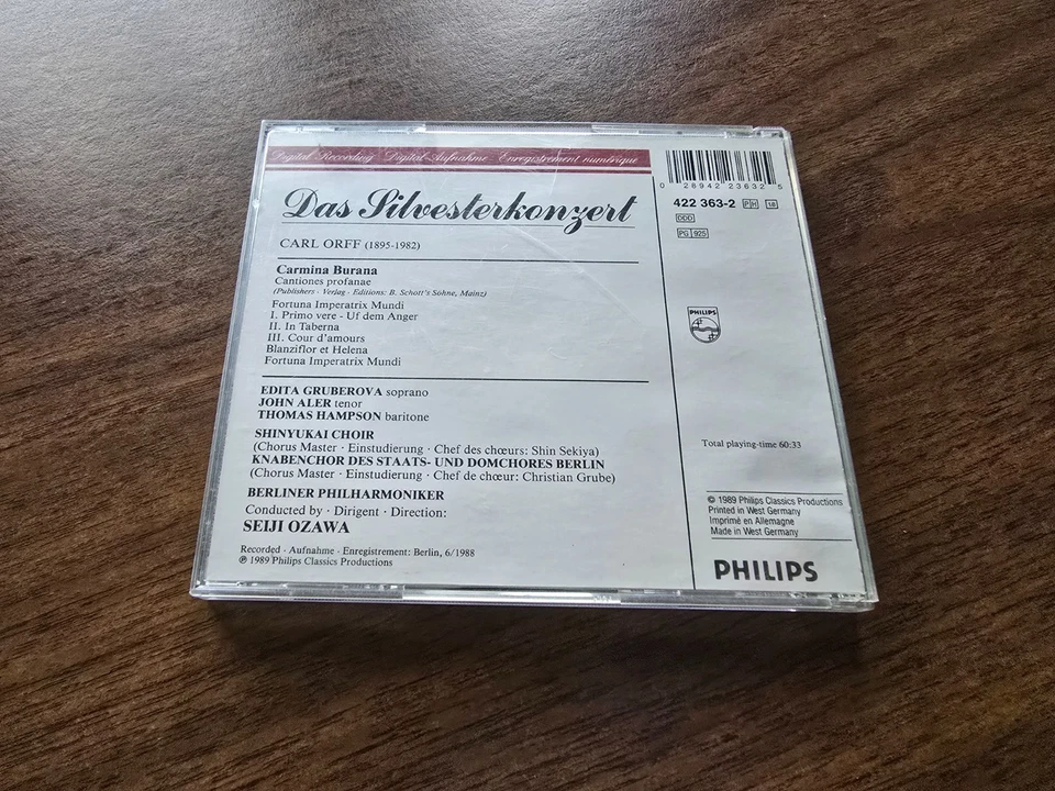 "Carmina Burana" von Carl Orff (CD) - Bild 2 von 4