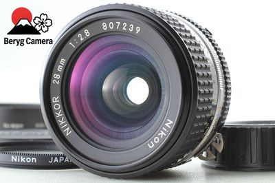 [Top MINT] Nikon Nikkor Ai-s Ais 28mm F2.8 Wide Angle MF Lens F Mount From JAPAN