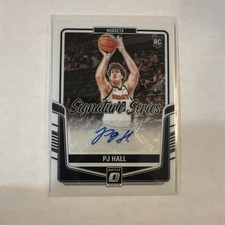 2024-25 Panini Donruss Optic - Signature Series PJ Hall,PJ Hall #SS-PJH (AU, RC)