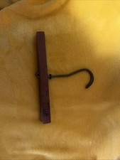 Antique Double Star - Diamond Lock 8" Wooden Hanger