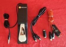 M-Audio SP-2 Sustain Pedal MIDI USB Interface Cable Adapter Bundle Tested