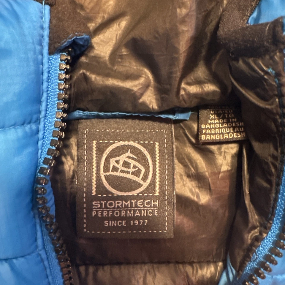 Chaqueta acolchada STORMTECH Tour Team, azul, talla XL - hombre Foto 3 de 4