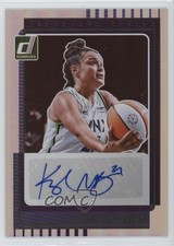 2025 Panini Donruss WNBA Signature Series Kayla McBride #SS-KM Auto rw6