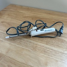 Vintage 80 s Windmere 3/8 Inch Dry Iron Curling Iron White And Chrome Working