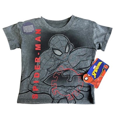 Spiderman Short Sleeve Crewneck Tee 12 Months New