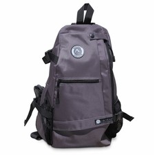 Yoga Mat/Gym/Pickleball Cross-body Sling Back Pack. Mat sold separately Grey