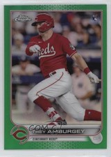 2022 Topps Chrome Green Refractor 93/99 Trey Amburgey #61 15kw