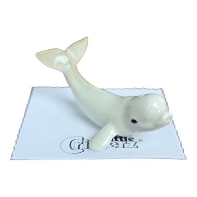 LITTLE CRITTERZ Beluga Whale ''Sea Canary'' Miniature Figurine New FREE SHIP LC221