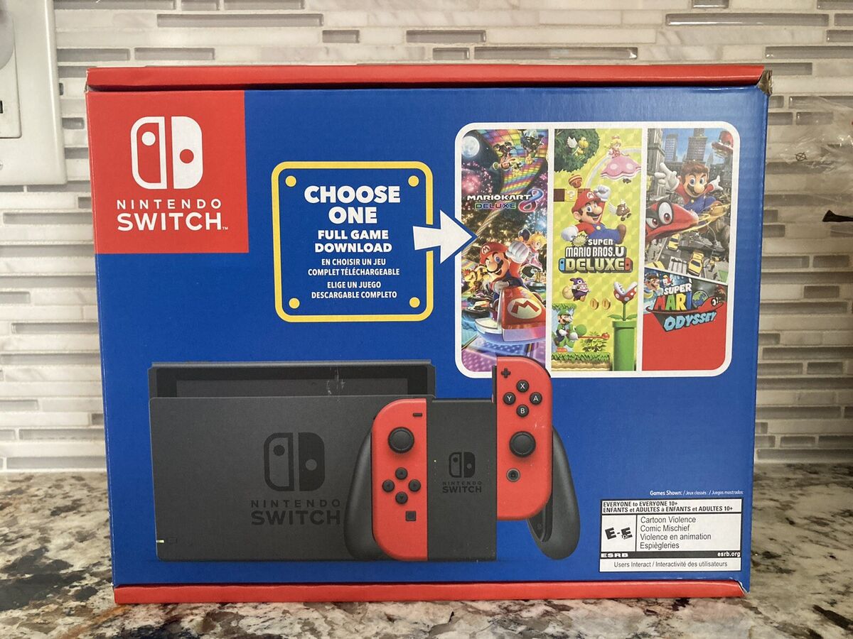 Fortnite Nintendo Switch Console Empty Box Only (No Game, System,  Controllers)