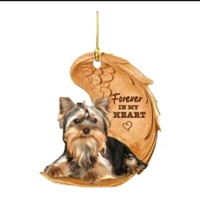 Dog Car Ornament Forever In My Heart