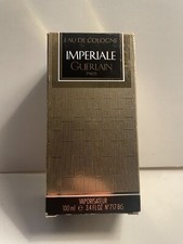 GUERLAIN Imperiale 3.4oz Eau de Cologne VINTAGE BATCH CODE 3L01 Boxed RARE FIND