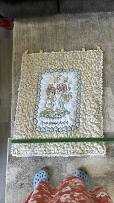 Hanging Quilt Precious Moments 30”x40” Handmade Quilted | eBay