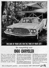 1960 Chrysler Windsor Sedan Time Of Your Life Original Ad 1960 Chrysler Windsor Sedan Time Of Your Life Original Ad