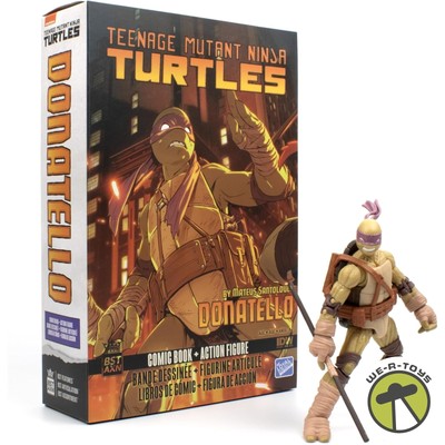 TMNT Donatello V2 IDW Comic and BST AXN 5inch Action Figure 2024 Loyal Subjects