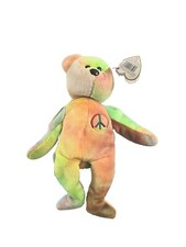 Ty Beanie Baby "Peace" the Bear Brand New Vintage Retired 1996
