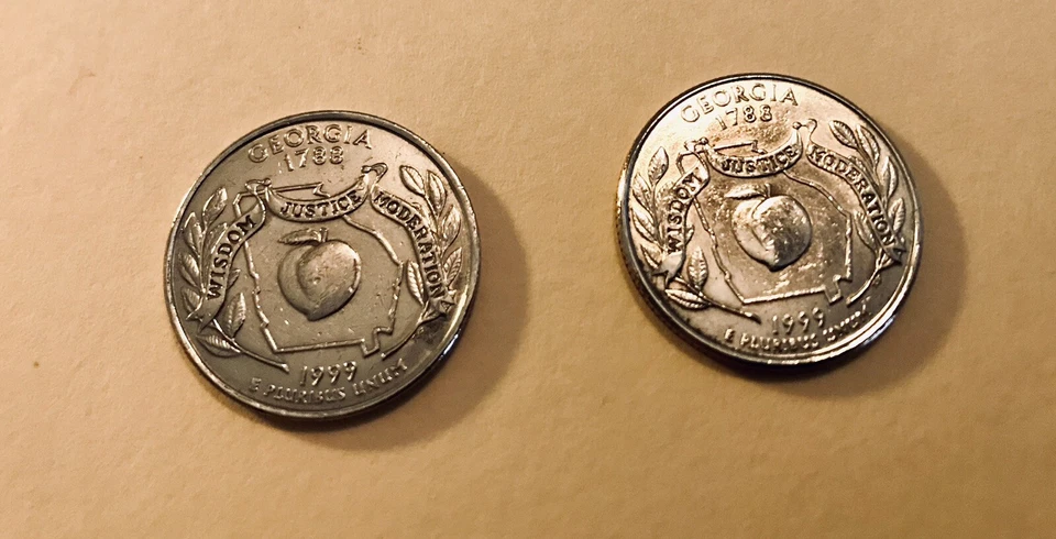 1999 Georgia State Quarter, P Mint Mark - Image 3 of 3