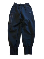Womens NIKE SPORTSWEAR Black Tech Fleece Pants Sz XS CW4292