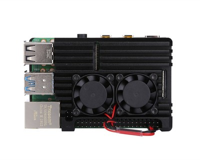 Bo?tier Aluminium Silencieux Ventilateur Adapt�� for 4B/3B avec Double Cooling