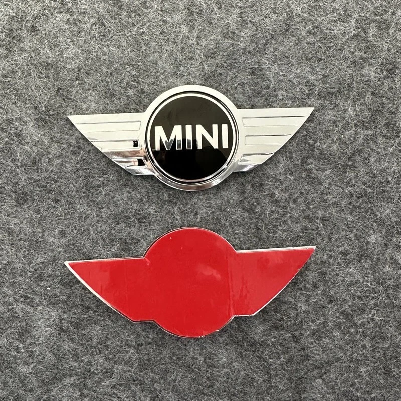 Mini Cooper Rear Emblem Badge New OEM 51147026186 02-17 free shipping - Image 2 of 3