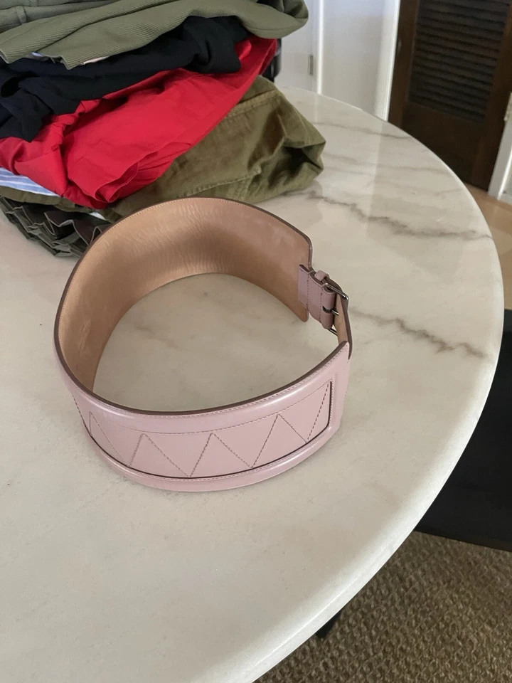 womens leather belt made in italy - Image 3 of 4