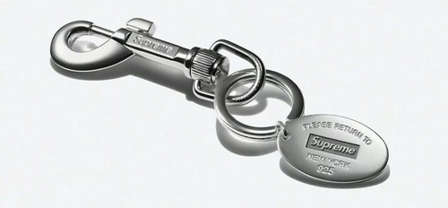 Tiffany Oval Tag Keyring box 