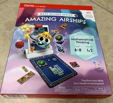 Osmo Math Wizard and Amazing Airships iPad Fire Tablet Age 6-8 Grade 1-2
