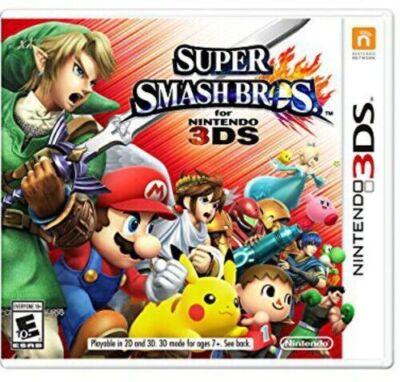 Super Smash Bros. Brothers (Nintendo 3DS) COMPLETE