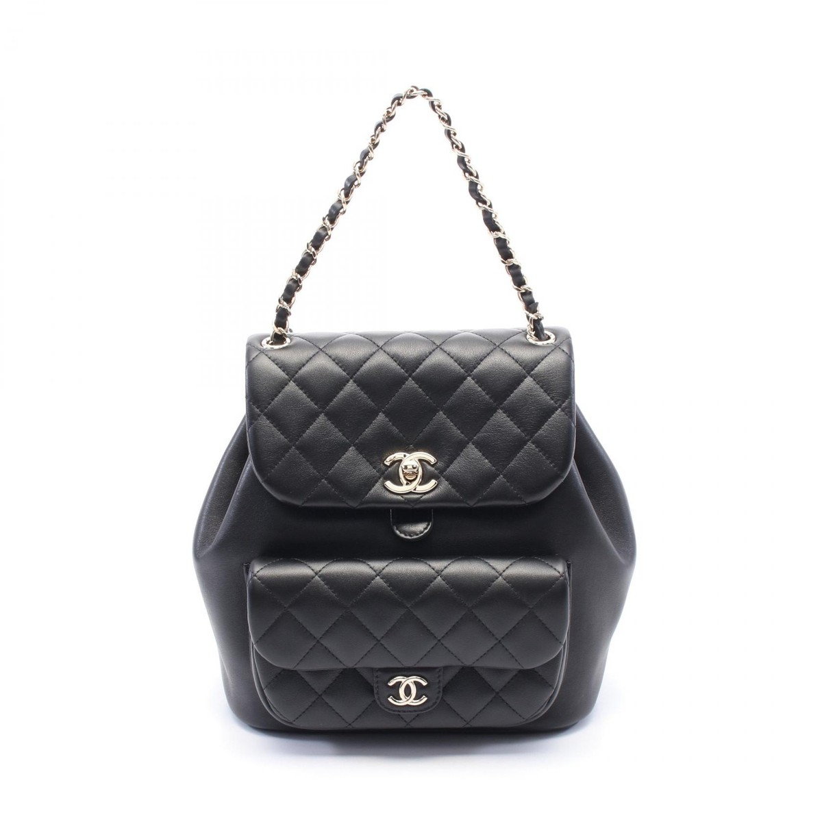 CHANEL Matelasse Rucksack Backpack AS3618 Lamb sheep leather