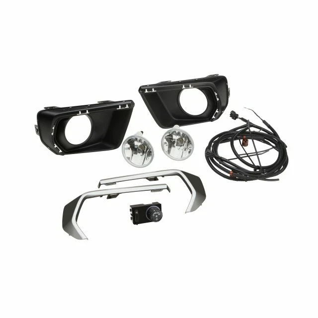 2021-2022 Chevrolet Colorado Complete Fog Lamp Light Kit 84962253 Black Carbon  - Image 2 of 3